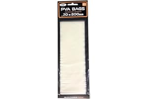 NGT PVA Quick Remover Carp Bags Non Residue All Types Sizes for Fishing - 70 x 200 mm