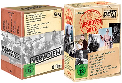 Preisvergleich Produktbild VERBOTEN Box 1 und Box 2 [18 DVDs]