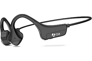 Guudsoud knochenschall kopfhörer Bluetooth 5.0,Open Ear kopfhörer kabellos,wasserdichte Schweißfeste Sportkopfhörer für Fitness, joggen, lauf，Radfahren