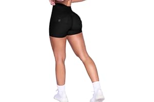 Navneet Women Gym Shorts Ruched Butt Shorts High Waist Seamless Yoga Shorts Workout Cycling Shorts Sports