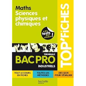 TOP'Fiches - Mathématiques, sciences physiques et chimiques Bac Pro Industriels by Jean-Pierre Durandeau (2011-08-24) Livre en Ligne TOP'Fiches - Mathématiques, sciences physiques et chimiques Bac Pro Industriels by Jean-Pierre Durandeau (2011-08-24) Livre en Ligne - Telecharger Ebook