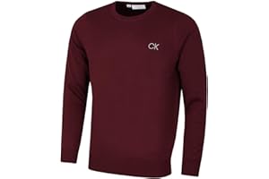 CALVIN KLEIN JEANS Calvin Klein para Hombre Cuello Redondo Tour Comfort Golf Suéter