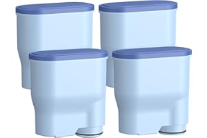 GLACIER FRESH (4 Stück) Wasserfilter für Philips® AquaClean® CA6903/10、CA6903/22,Kompatibel mit Saeco®und Philips® Kaffeevollautomat,aqua clean filter,Kalkfilter,TÜV SÜD Zertifiziert