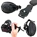 Price comparison product image DURAGADGET Black Lightweight Stabilizing Faux Leather Adjustable Hand Strap With 1/4" Screw Thread For Panasonic Lumix DC-GH5S & DC-G9 - by