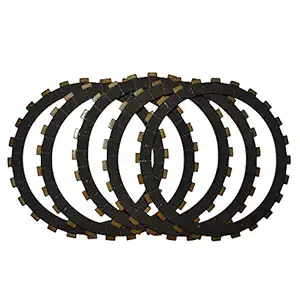 NIKAVI RCLP14 Rubber Clutch Plate (5) Compatible for Discover 135