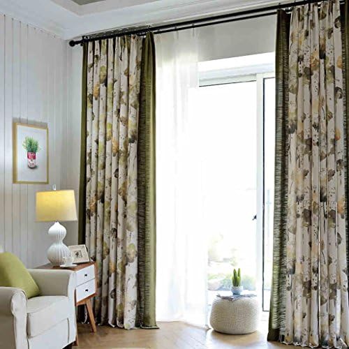 Curtains Super Soft Solid Thermal Insulated Blackout Curtains Noise Reduction Anti-UV Curtains Thickened Curtains Bedroom Living Room Balcony Hook Up Curtains (one pair) ( Size : 300cm*270cm )