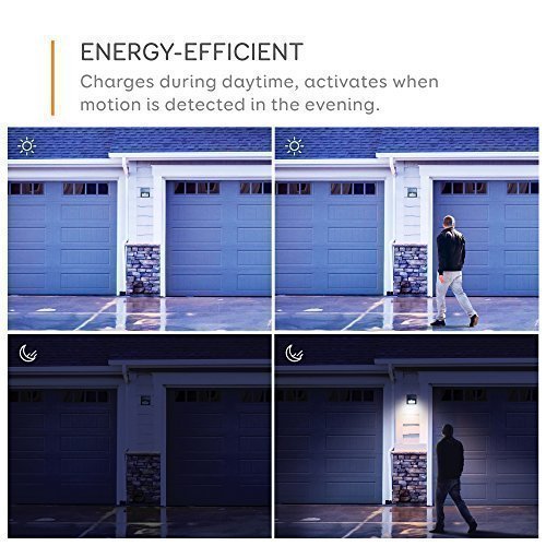 Eufy Solarlux 440 Wandleuchte Solarleuchte Super Helle Außenleuchte LED Lampe für Außenbereiche, Wasserfest, Bewegungssensor mit hoch effizienten SunPower Solarpanel und 22 LED Elementen, Sicherheitslicht für Einfahrten, Gehwege, Gärten, Patios oder für Zaunbereiche - 5