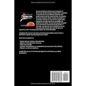 Barras de Proteina Caseras para Acelerar el Desarrollo de Musculo para Basquetbol: Aumente naturalmente el crecimiento de musculo y disminuya la grasa