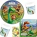 Produktbild HHO Der Gute Dinosaurier The Good Dinosaur Dino-Saurier-Party-Set Arlo & Spot 36tlg. Teller Becher Servietten für 8 Gäste