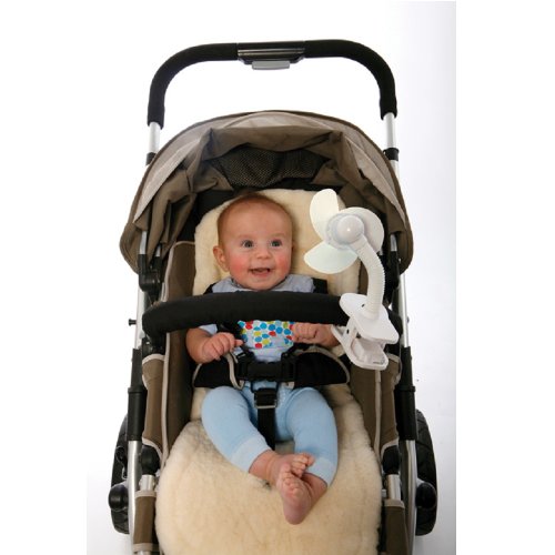 Dreambaby Clip On Stroller Fan White