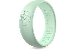 M MAUI RINGS MAUI RINGS Ring Herren Ring Silicone Wedding Ring for Men Adventure Ringe Set Herren Schmuck Ringe Herren Geburtstags Geschenk Für Männer Geschenke Silicone Wedding Band Sport Ring Partner Geschenke