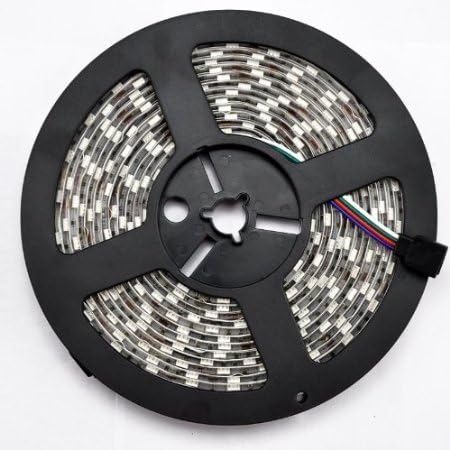 eTopxizu 16.4FT 5050 RGB LED Light Changing Flexible Light Strip 12V LED Strip Light 300 SMD Waterproof
