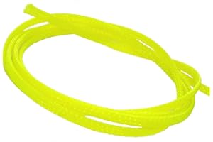 AERZETIX: 4.5 metros 4mm 3-7 Funda trenzada termorretráctil para cables eléctrico mangas trenzadas amarillo C41308