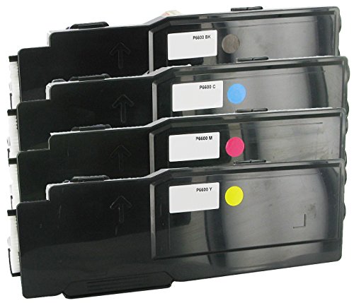 4 Toner kompatibel für Xerox Phaser 6600 SET - 2