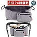 Produktbild Skip Hop Grab & Go Kinderwagen Organizer Träger Heather Grau Reißverschluss Taschen Organizer