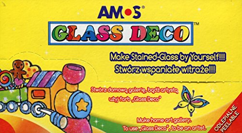 Preisvergleich Produktbild Farby witrazowe Dispaly 6 kolorów x 4 sztuki