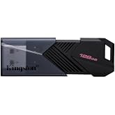 Kingston DataTraveler Exodia Onyx DTXON/128GB Flash Drive 3.2 Gen 1 - ince, hareketli kapaklı