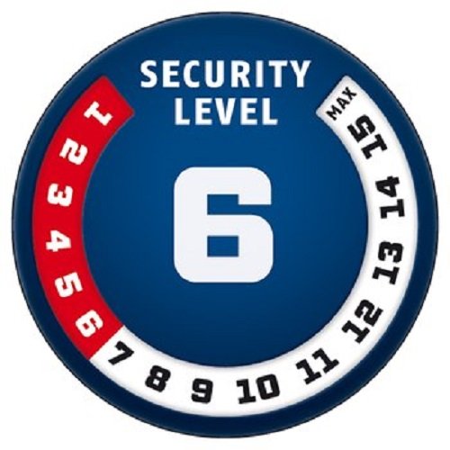 ABUS Fahrradschloss Tresor 1385/75, Black, 75 cm, 51133 - 4