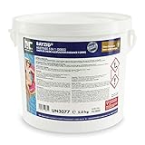 Chlor Multitabs 5 in 1 - 200g Tabs Multi Chlortabletten - 1 x 5kg - Fr den Pool mit 5 Phasen Pflegewirkung fr sauberes und hygienisches Poolwasser - Hfer Chemie  - 