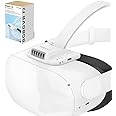 BOBOVR F2- Aktive Luftzirkulations-Gesichtsschnittstelle für Oculus Quest 2, ersetzt das Silikon-Gesichtsschutzpolster, entla