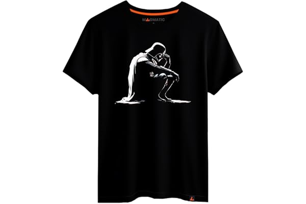 Magmatic - T Shirt Culture Pop pour Homme Unisex Enfant, Collection Dark Dream, Tee Shirt Noir Premium 100% Coton, Cadeau Geek, Cadeau Noël Homme, Anniversaire