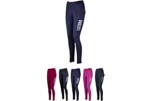 ‎LAZURA Lazura - Reitleggings für Damen & Mädchen Emilia | Vollbesatz aus Silikon | Vollbesatzreithose mit 2 seitlichen Handytaschen | Reithose in fünf Farben | Reitbekleidung in Größe 116-176 & 34-46