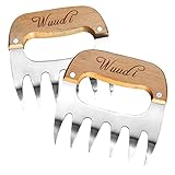 Wuudi Meat Claws Edelstahl Fleisch-Klauen Fleischgabeln mit...