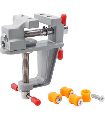BLUEFOX TOOLS Stahl-Schraubstock – 50 Mm Backenbreite, 42 Mm Öffnung – Für Mini-Fräsmaschinen & Drehmaschinen – Präzise