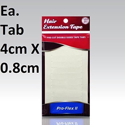 Walkers Pro-Flex Hair Extension Tabs, 120 pcs by Walkers Tapes