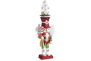 Kurt S. Adler Kurt Adler 13.5-Inch Hollywood Candy Soldier Nutcracker Nussknacker, Mehrfarbig, 14 inch