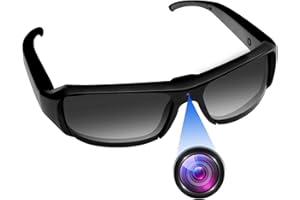 LXMIMI Brille Kamera, Sonnenbrille mit Kamera HD 1080P Sonnenbrille Sport Kamera Unterstützen Nehmen Video und Foto geeignet für Outdooraktivitäten