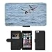Produktbild Just Cover Hot Stil Handy Karte Slot Hülle/Case/Brieftasche aus PU-Leder/m00139500 Möve Heilbutt Flundern Steinbutt Sea//Apple iPhone 6 Plus 14 cm