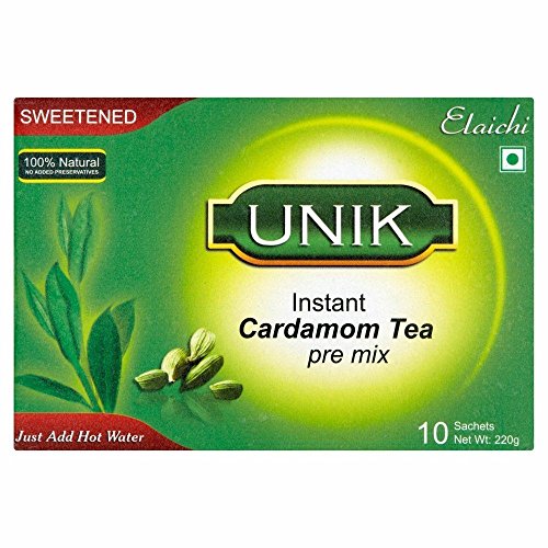 Unik - Thé à la cardamome - sucré - lot de 5 boîtes de 140 g