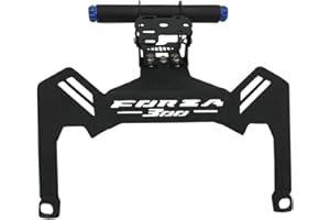 LongGreat Supports de véhicule en Aluminium Moto GPS Support de Support de Support de téléphone adapté pour Honda Forza300 125 250 2018-2020