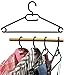 Black Plastic Adult Coat Hangers, Pack Of 25 Universal Hangers Colour