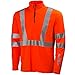 Produktbild Helly Hansen Workwear Warnschutz Langarmshirt Esbjerg Polo Zip Longsleeve Shirt EN471, XL, orange, 75019