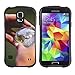 Produktbild Black-Dwarf (Hände Frauen-Kunst-Hand) Defender Series TPU Silikon Robust hülle Schutzhülle Case für Samsung Galaxy S5