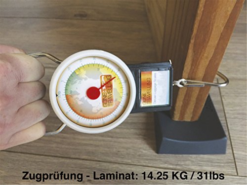 DIE Nummer 1 unter den Türstoppern. Besser als jeder andere Türstopper oder Türkeil. Sein einzigartiges preisgekröntes Design hält die Tür gleichzeitig von beiden Seiten an Ort und Stelle. Hochwertiges, nicht aus Gummi gefertigtes Produkt. Getestet durch das Produktsicherheitsinstitut UL. Jamm doorstop – Bester Türkeil für Büro und Haushalt – Andere Tür stopper werden einfach entfernt. Übertrifft andere Türstopper auf allen Bodenflächen. 100% Zufriedenheitsgarantie. (Einzelpack, Abendblau) - 5