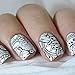 Bundle Monster 10 pc Abstract Mandala Flowers Nail Art Stamping Plate Shangri-La