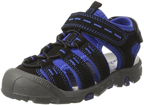 Lurchi Boys’ Vento Closed Toe Sandals Black Size: 4