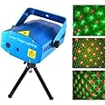 STARVIN Premium 6 in 1 Multi Pattern Laser Mini Disco Light Projector Stage Lighting for Party & Diwali