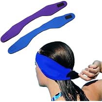 Bandeaux De Natation Néoprène YIZWINS Lot De 2 - Protection Auditive Enfant, Réglable