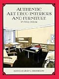 Authentic Art Deco Interiors and Furniture in Full Color by 