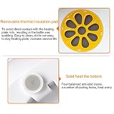 2 in 1 Tragbares Doppelzimmer Neugeborenen Baby Smart Flaschenwärmer für Muttermilch Milch Wasser, Constant-Heizung - 7
