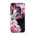 Produktbild Ted Baker® Colin Designer Damen Folio Etui für Apple iPhone X/XS (5.8" Zoll) Handyhülle mit Schminkspiegel Klapphülle mit Magnetverschluss, Tranquility Print, Schwarz/Rosegold Rahmen