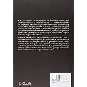 Y no nos olvidaremos: Terrorismo y Libertad