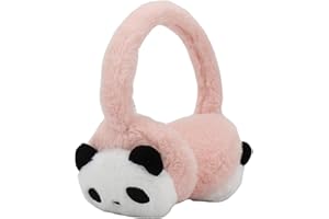 CCOMAGE Paraorecchie invernali in peluche caldo per bambini ragazze ragazzi carino panda pelliccia sintetica scaldaorecchie morbido pile termico paraorecchie protezione per le orecchie bambini freddo caldo
