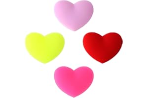 KALIONE HerzföRmiges - Ammortizzatore per racchette da tennis, 4 pezzi