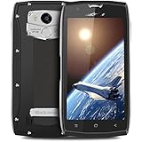 Smartphone entriegelte IP68, Blackview BV7000 Android 7.0 Bildschirm 5.0 Zoll + 2GB RAM + 16 GB ROM + Quad-Core + 5MP / 8MP Kamera, Phone Wasserdichte/ Stoßfest/ Staubdicht/ NFC (Silber)