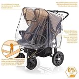 DIAGO 30008.75265 Komfort Regenschutz Zwillingswagen - 2